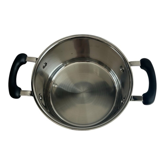 KitchenAid 3.5 QT Stainless Steel Sauce Pot Double Handle Vintage NIB No Lid - Picture 4 of 5